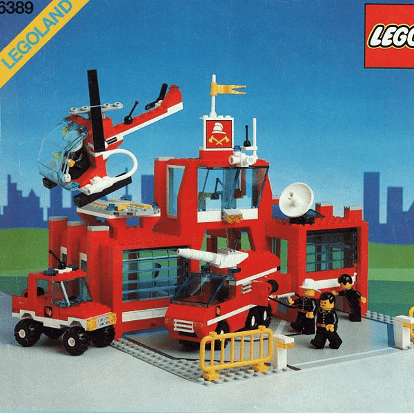 LEGO Huren - 6389 - Fire Control Center